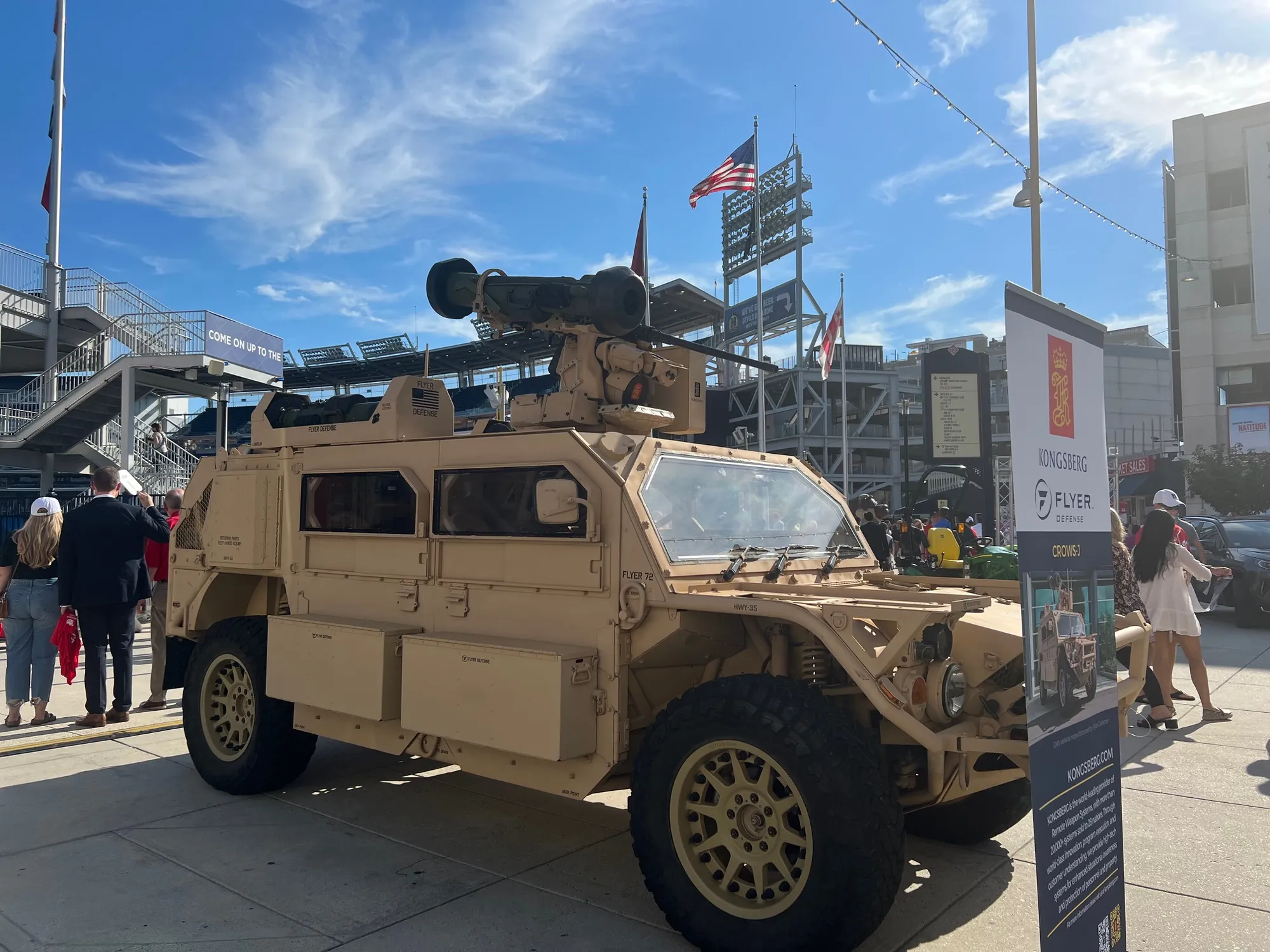 Flyer Vehicle Front and Center at Annual Congressional Baseball Game for Charity